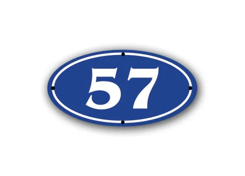 Классический овал с обозначением номера дома Арт.Т31